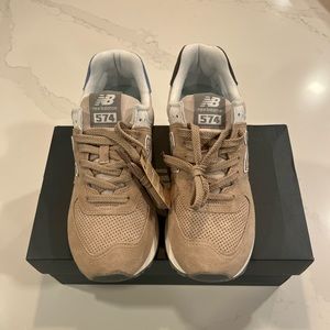 New Balance 574 Classic (brown/blue)
